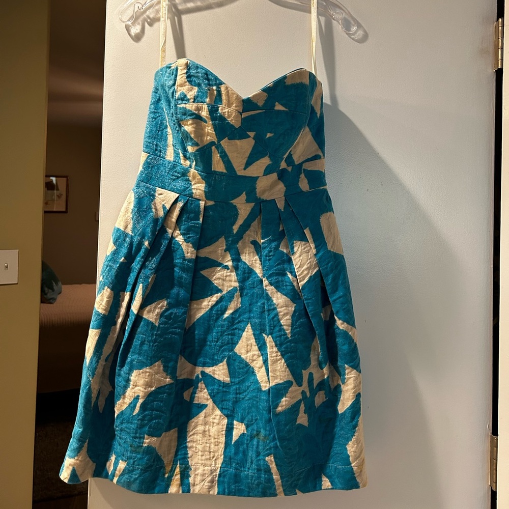 Shoshanna mini strapless dress
